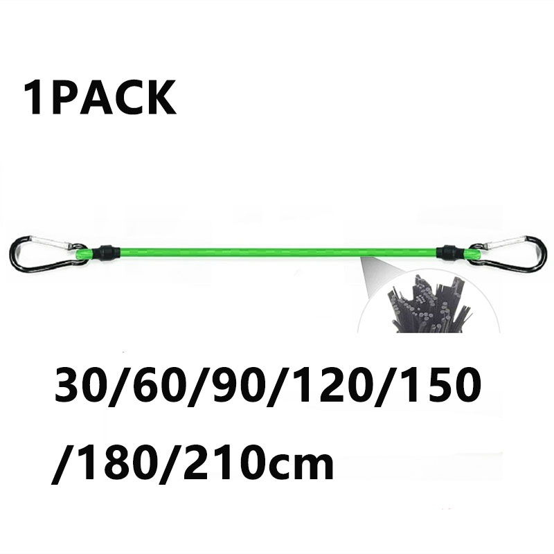 Car Accessories Roof Rack - 30cm-210cm Telescopic Elastic Rope with Hook