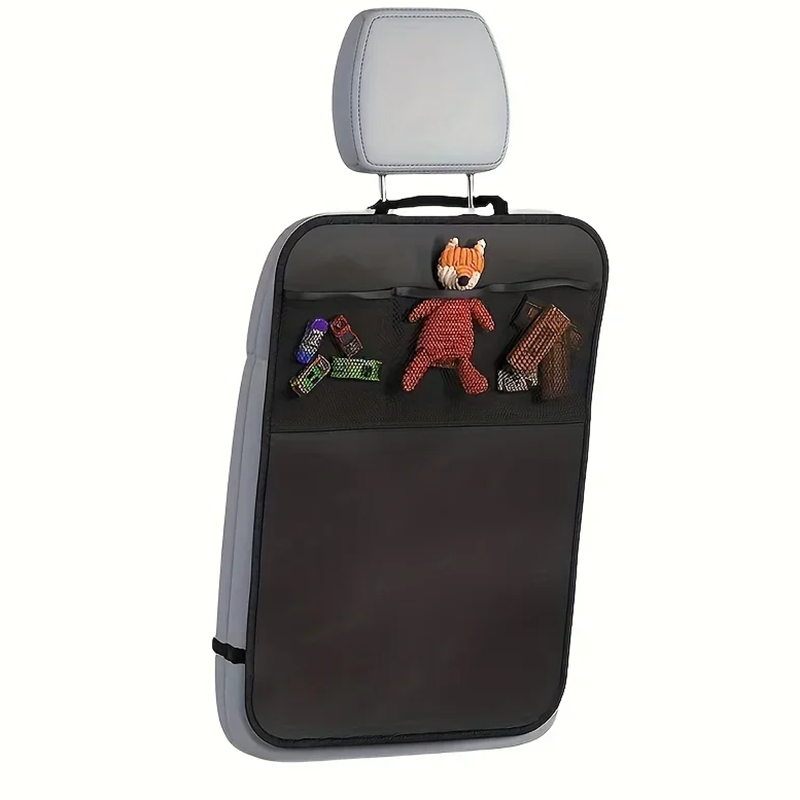 Car Accessories For Boys - Black Seat Cover for Kids with