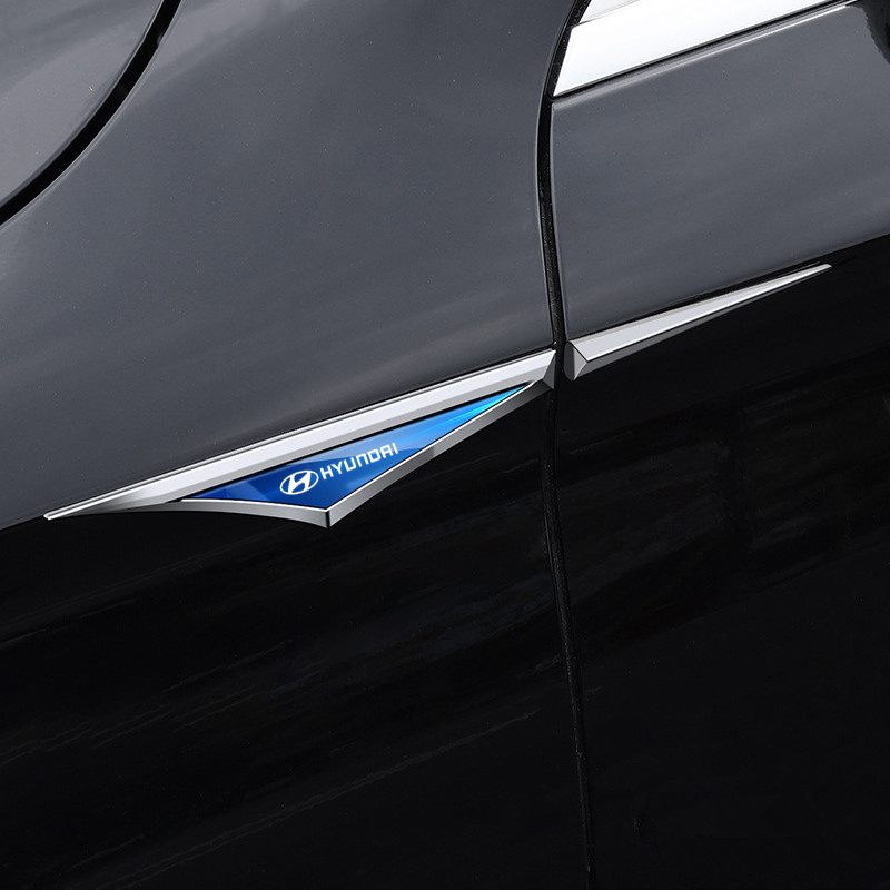 Car Accessories Sticker - Car Side Badge Decal Fender Decorative