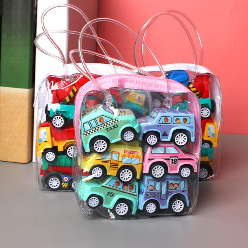 Car Accessories For Boys - 6pcs Car Model Toy Pull Back