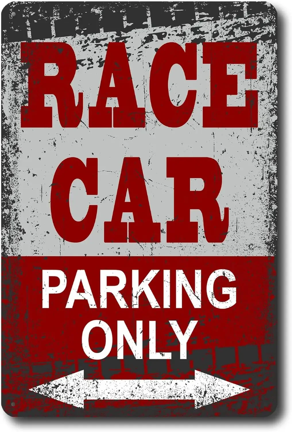 Car Accessories For Boys - Race Car Parking Only Sign Room