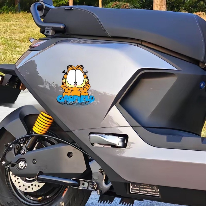 Creative cartoon cute Garfield - Car Accessories Sticker review and price
