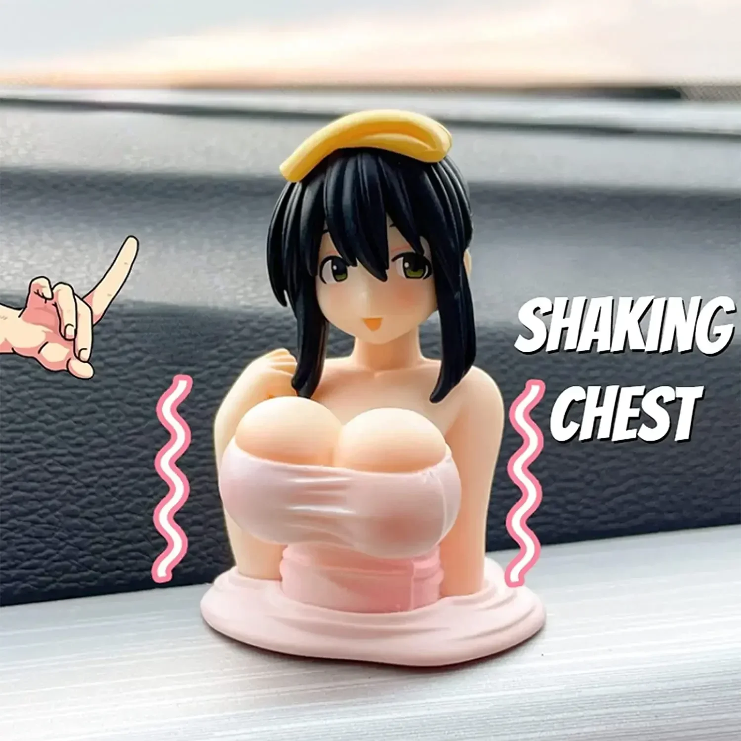 Sexy Anime Shaking Boobs Conso - Car Accessories For Boys review and price