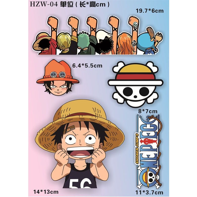 One Piece electric vehicle car - Car Accessories Sticker review and price