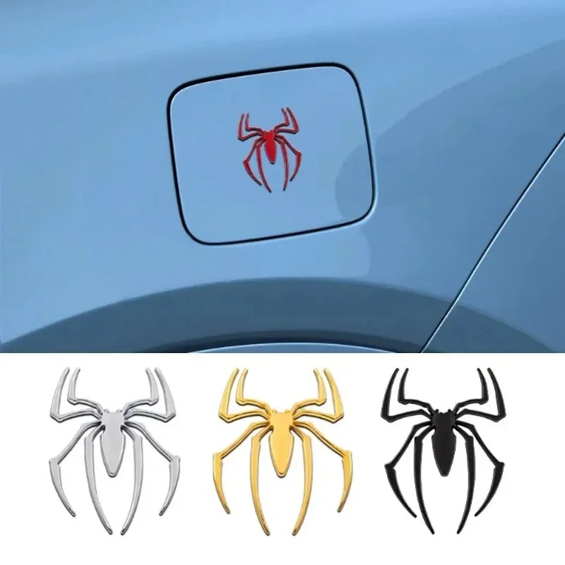 3D metal car stickers, spider  - Car Accessories Sticker review and price