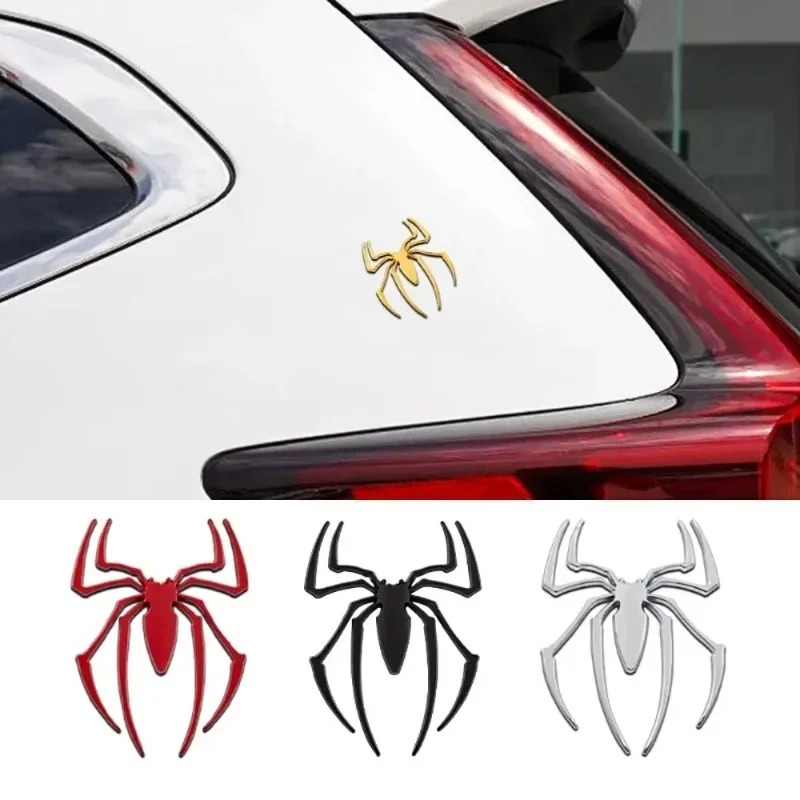 3D metal car stickers, spider  - Car Accessories Sticker review and price