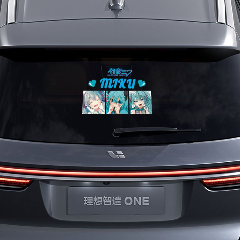 2026 New Creative Hatsune Miku - Car Accessories Sticker review and price